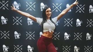 LA FIT EXPO 2019  Thenx  At Home HITT Workout No Equipment [upl. by Leroj346]