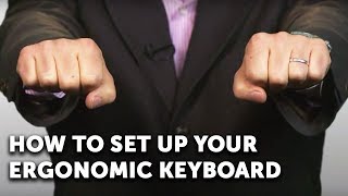 Office Ergonomics Part 2 Setting up your Goldtouch Ergonomic Keyboard [upl. by Lahpos]