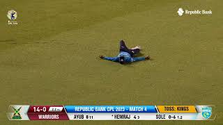 Roston Chase Takes Unbelievable Catch  CPL 2023 [upl. by Kleper341]