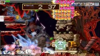 MapleStory  GMS Scanias First Chaos Zakum Kill [upl. by Dunaville]