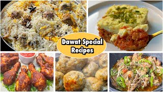 Complete Dawat Menu BUDGET FRIENDLY By cooking with sariya [upl. by Ecnahc300]