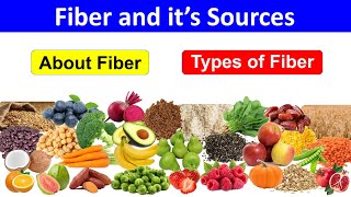 What is Fiber  Best Sources of Fiber  Soluble Fiber and Insoluble Fiber  Dietary Fiber [upl. by Viguerie]