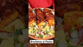 Brochetas al Pastor de Pollo  shorts cocinacongabby [upl. by Aicilaf]