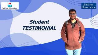 Students Testimonial Sabanci University [upl. by Girardo484]