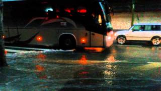 Emergencias Guardia Civil bomberos y ambulancias en las inundaciones de Jaca 160813 [upl. by Nivrae755]