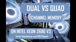 Dual vs Quad Channel DDR4 Memory on Intel Xeon in Games [upl. by Etennaej]