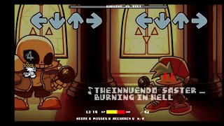 Fnf indie cross  burning hell 95 accuracy   Phone [upl. by Barrington326]