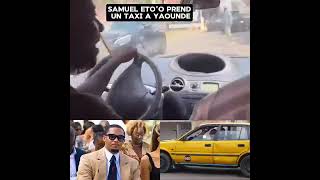 Samuel Etoo dans un taxi à Yaoundé [upl. by Phelan]