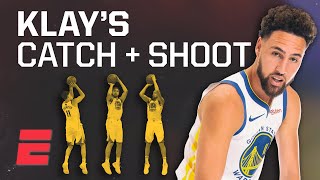 Klay Thompson is better at catchandshoot 3s than anyone in NBA history  Signature Shots [upl. by Tabor]