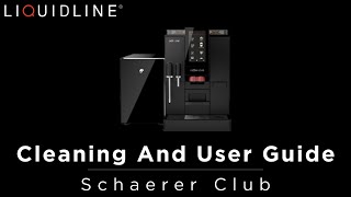 How to Clean a Schaerer Club Coffee Machine  User Guide [upl. by Llerehs]