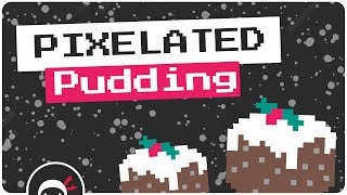 Christmas Pudding Pixel Art [upl. by Maddie816]