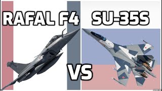 Rafal F4 protiv Su35S Comparison Rafale Vs Russian Su35 [upl. by Liman]