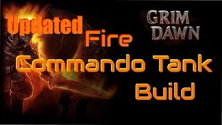 Grim Dawn Commando Build  Fire Damage Tank  Part 2 [upl. by Eudoca]