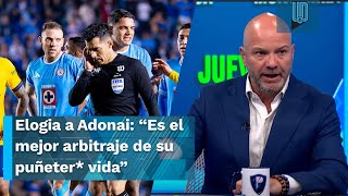 🚨 ¡LUIS GARCÍA ENLOQUECE 😱 ELOGIA a Adonai Escobedo “Es el mejor arbitraje de su puñeter vida” [upl. by Antonina]