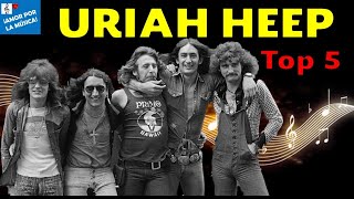 Uriah Heep  Top 5  Sus mejores discos [upl. by Hilbert710]