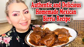 Authentic and Delicious Homemade Mexican Birria Recipe [upl. by Rolyak]