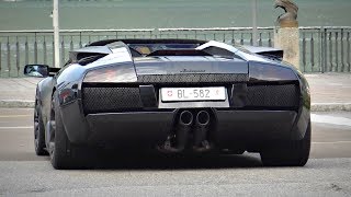 BEST OF Lamborghini Murcielago V12 Exhaust Sounds  BEST SOUNDING LAMBO OF ALL TIME [upl. by Stephenson]