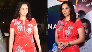 Sania Mirza Makes First Public Appearance After Divorce With Shoaib Malik [upl. by Oznarol221]