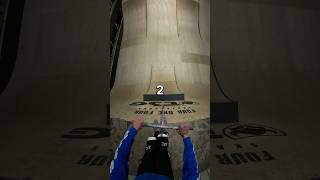 Would you try this🤔 scooter skatepark skate funny challenge bike scary [upl. by Ellehcyt178]