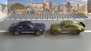 EL DUELO MAZDA RX3 VS FORD MAVERICK CUSTOM D17 [upl. by Spitzer]