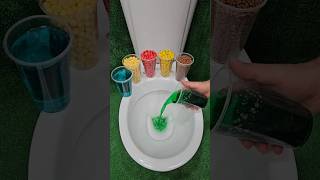 ASMR Various Candy Colors Rainbow Candy in Toilet asmr candy shortsviral [upl. by Colton506]