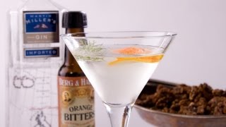 Classic Martini with Bitter Orange amp Fennel Walnuts  Kathy Caseys Liquid Kitchen  Small Screen [upl. by Madra]