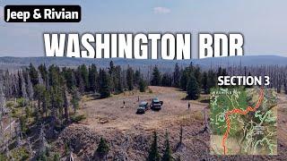 Jeep and Rivian take on Washington BDR Section 3 [upl. by Suiramed]