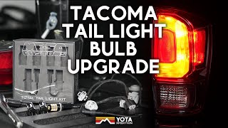 Tacoma Tail Light Upgrade MESO Customs Total Tail Light Kit [upl. by Ahsekam]