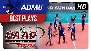 Marck Espejo seals the championship  UAAP 78 MV Finals [upl. by Coltin]