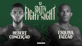 Spaten Fight Night Hebert Conceição x Esquiva Falcão [upl. by Yrrum965]