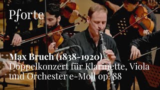 Max Bruch Konzert für Klarinette Viola und Orchester M Schorn Klarinette K Christa Viola [upl. by Nilo]