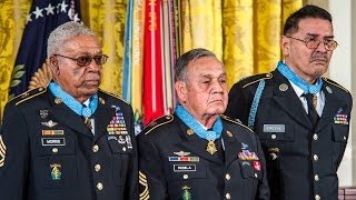 Medal of Honor Ceremony For 24 Army Veterans [upl. by Ruphina349]