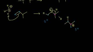 Hydration  Alkenes and Alkynes  Organic chemistry  Khan Academy [upl. by Aicsile]