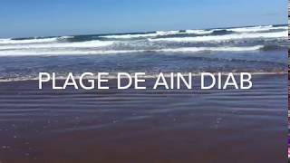 Ain Diab Beach  Casablanca Morocco [upl. by Glaab989]