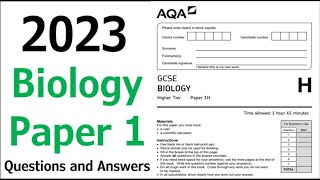 Paper 1 BIOLOGY GCSE Common Questions and ANSWERS [upl. by Caraviello]