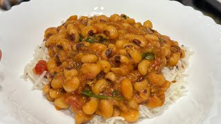 Safaid lobia ki recipe  black eyed beans [upl. by Aztilay139]