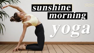 Yoga Morgenroutine für Anfänger  Kraft amp Energie für den Tag  klar und wach in 15 Minuten [upl. by Pip]