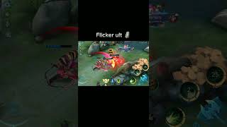 Flicker ult 🗿mobilelegends terizla topglobal [upl. by Asiil]