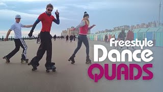 Quads roller skate dance freestyle compilation from Brighton beach UK [upl. by Azenav]