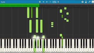 Gilda  No Me Arrepiento de Este Amor  Piano Tutorial  Midi [upl. by Bianchi]