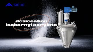 Drying experiment of isobornyl acrylate  SIEHE Industry [upl. by Enyleuqcaj]