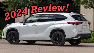 UNEXPECTED 2024 Toyota Highlander and highlander hybrid changes and more [upl. by Korella216]