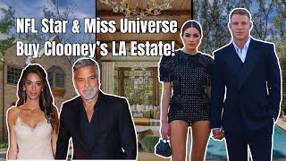 NFL Star Christian McCaffrey amp Model Olivia Culpo Buy George Clooney’s 14M LA Mansion [upl. by Enaid308]