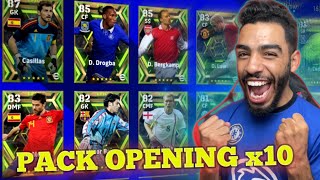 FREE EPIC PLAYERS PACK OPENING x10 eFootball 2023 mobile [upl. by Krilov221]