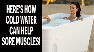 Heres How Cold Plunging Can Help with Sore Muscles [upl. by Aksoyn]