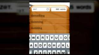 Crossword Solver  iPhoneiPod Touch App [upl. by Marnie]