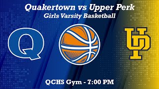 Girls Varsity Basketball  QCHS v Upper Perkiomen [upl. by Thorny94]