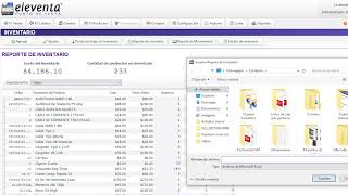 Reporte de inventarios eleventa [upl. by Malina]