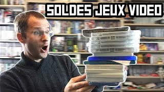 SOLDES jeux vidéo HIVER 2018 en LIVE  compte rendu [upl. by Ancel422]