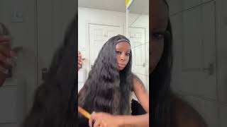 hd closure wig Side Part install🌷 wigmaker wig hdlace rawhair wigsale blackgirl fyp cljhair [upl. by Leighton84]